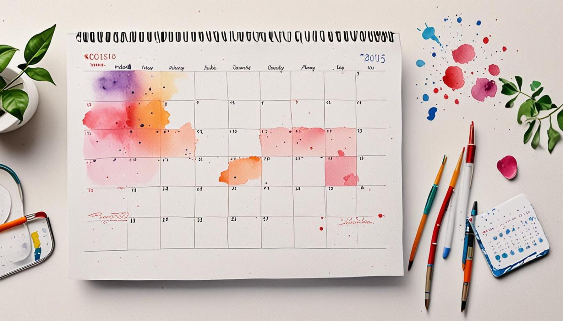 Minimalism and the Art of Planning: Creating an Efficient Calendar with Less