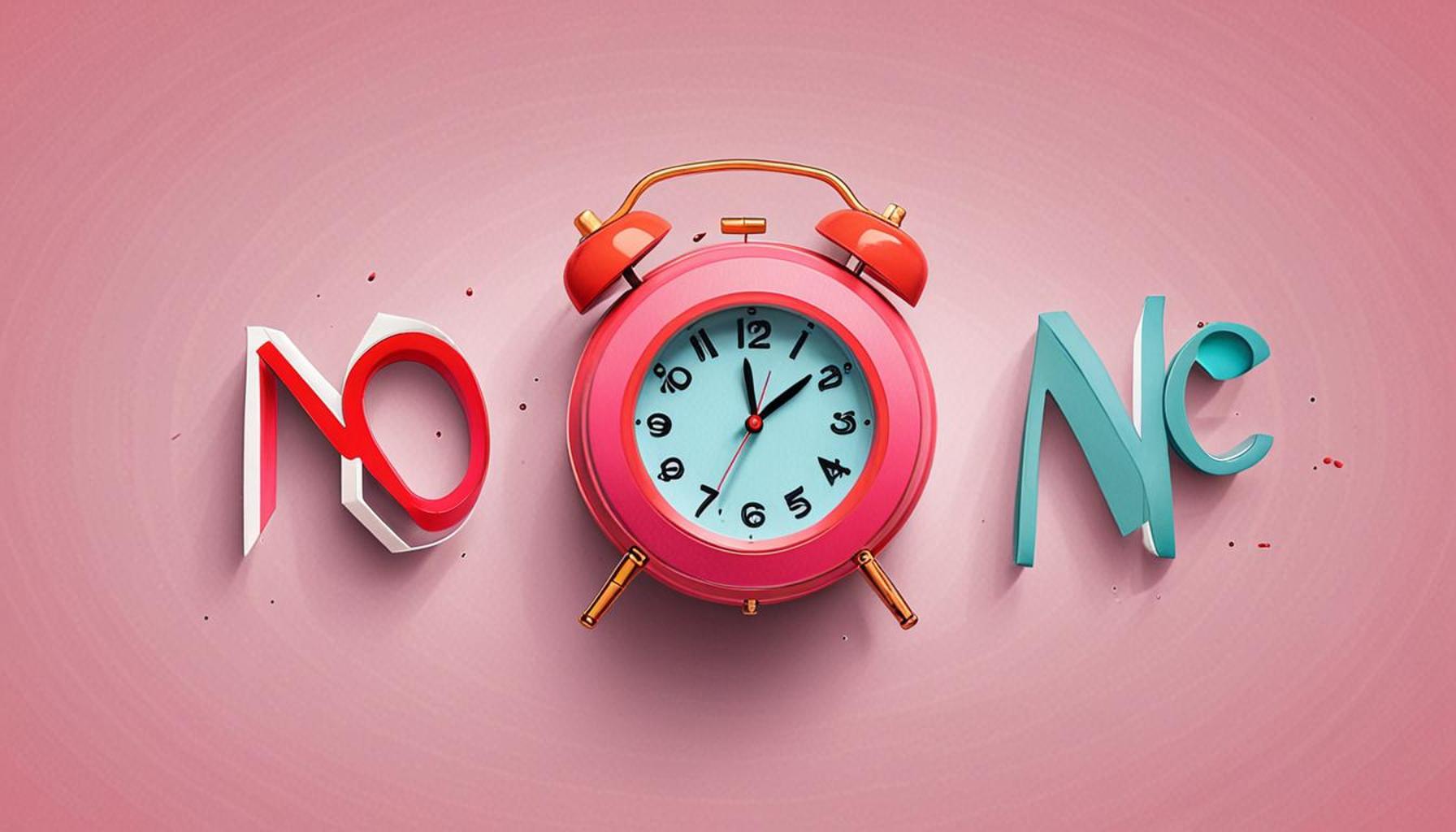 The Art of Saying No: How Minimalism Helps with Time Management