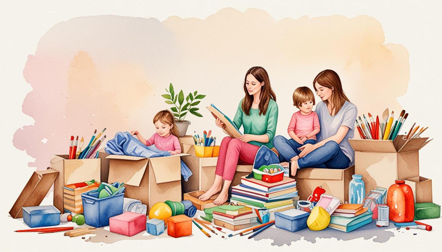 Decluttering Strategies in Families: Involving Children and Adults in the Process