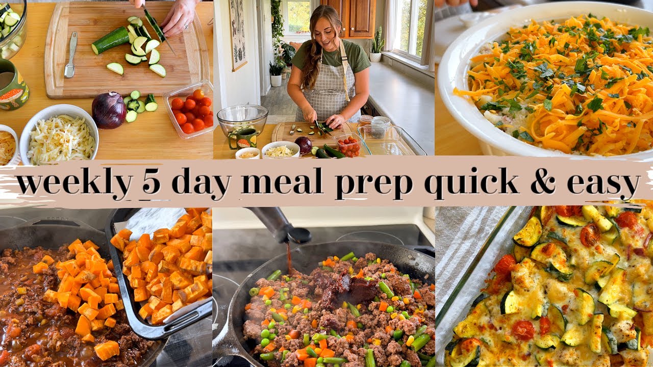 Healthy and Affordable Meal Prep Recipes for the Week