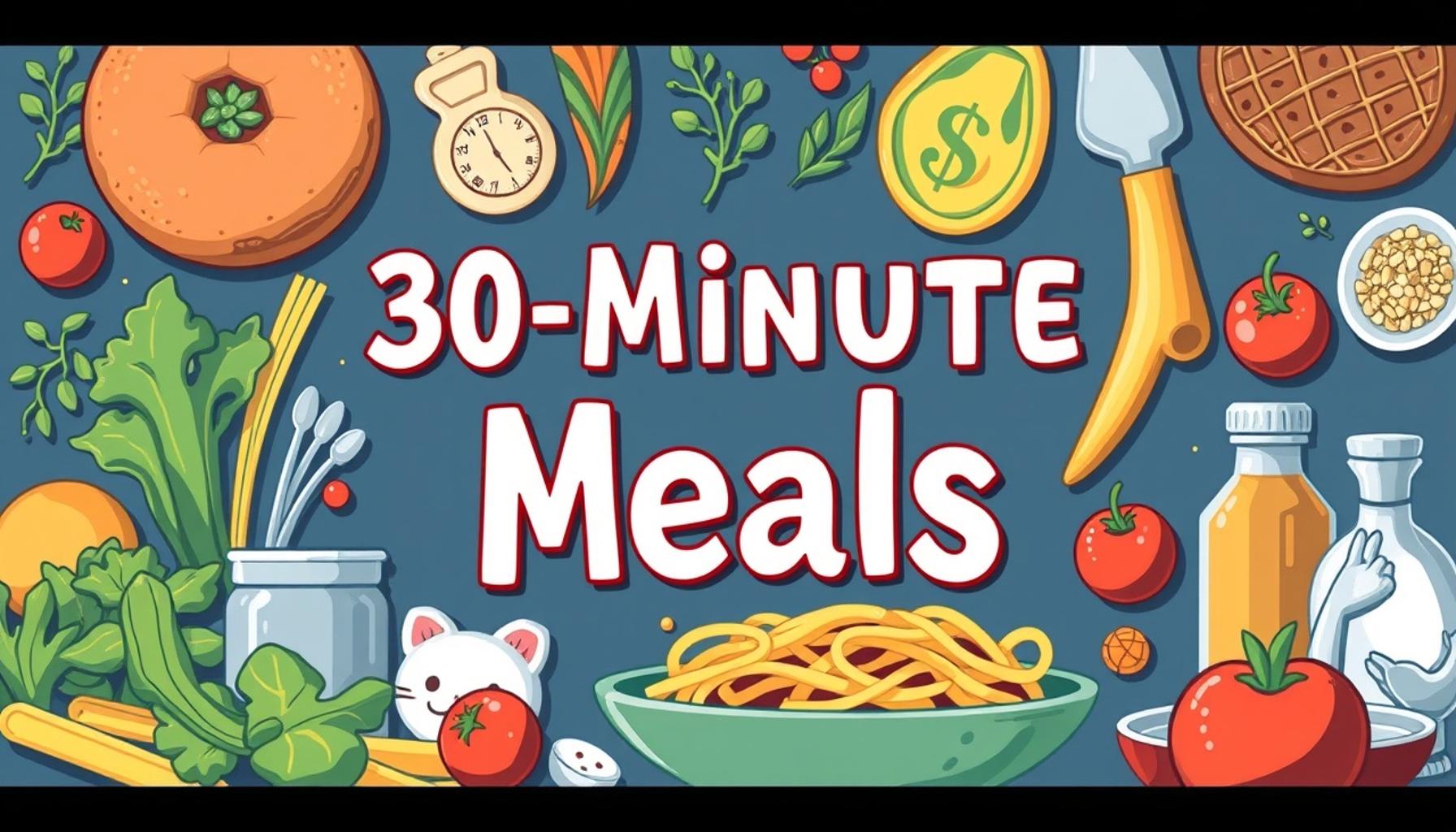 30-Minute Meals: Delicious Recipes for Busy Cooks