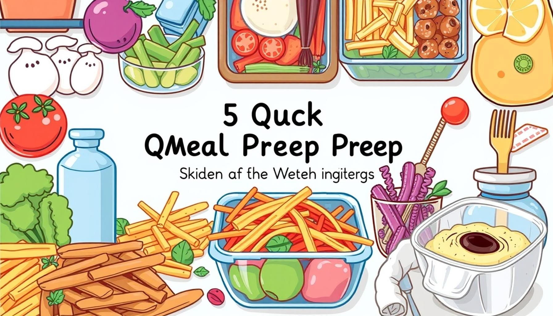 5 Quick Meal Prep Ideas for Busy Weeknights