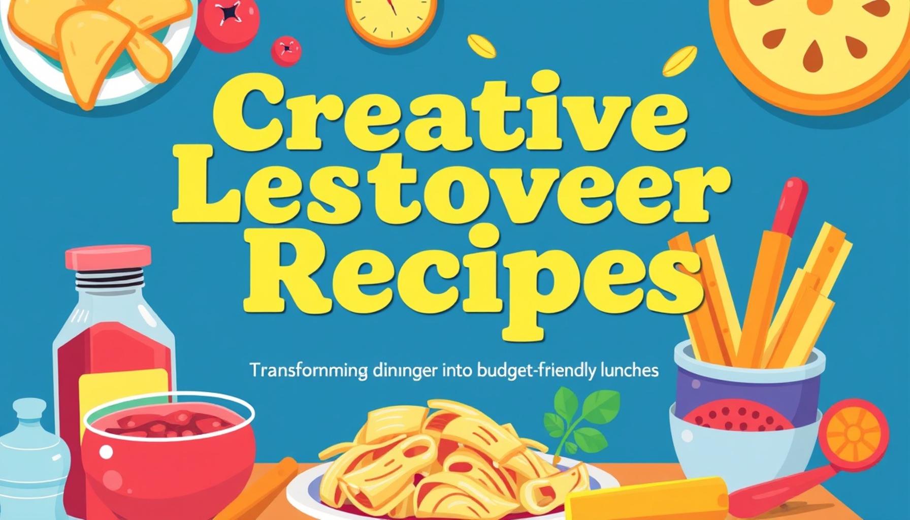 Creative Leftover Recipes: Transforming Dinner into Budget-Friendly Lunches
